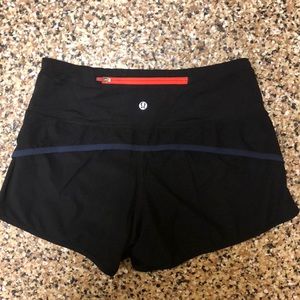 Black Lululemon Shorts lightly worn!!